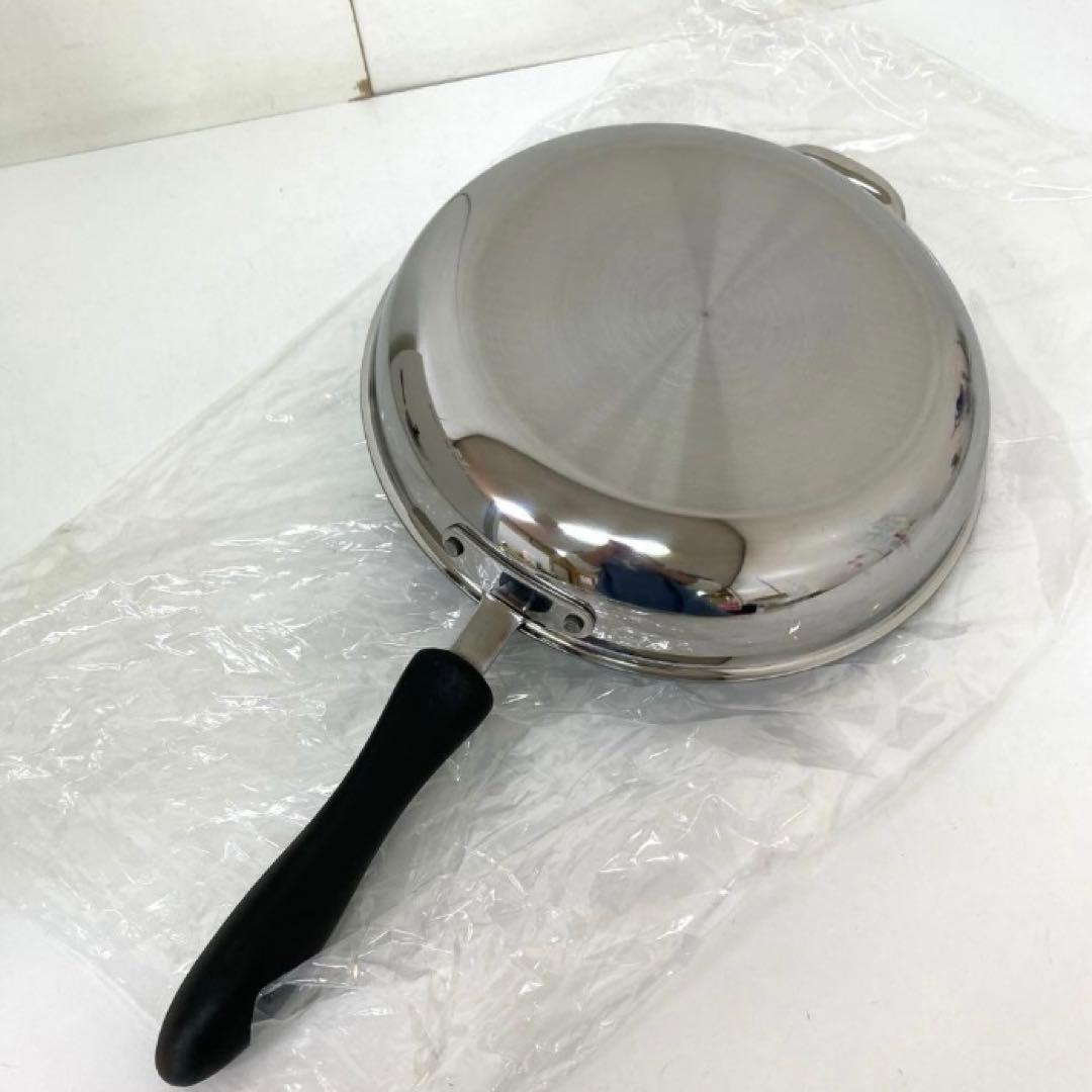 4331-G Tupperwareレインボークッカーフライパン26cm フタ付き