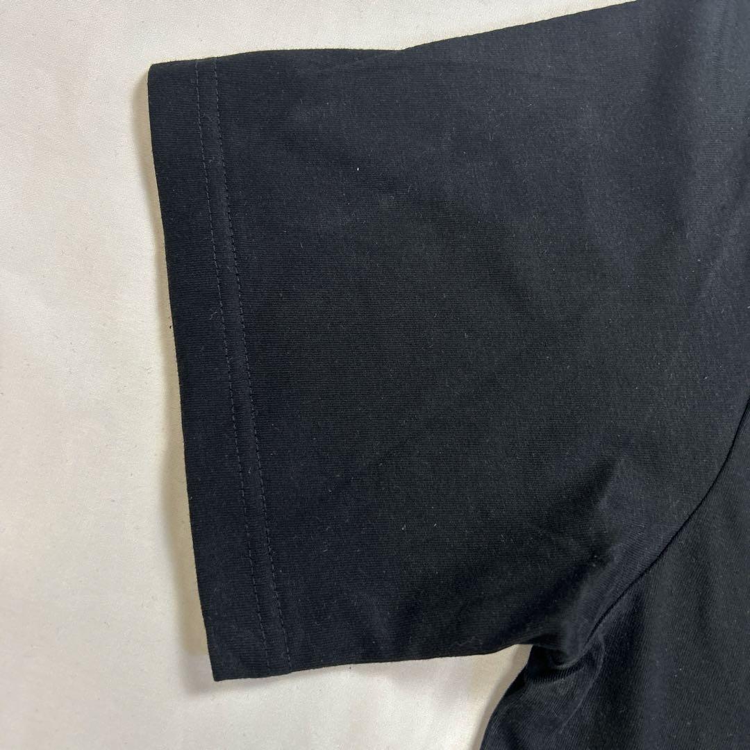 STUSSY Tシャツ XLバックプリント ネコ 人気デザイン 黒タグ付き