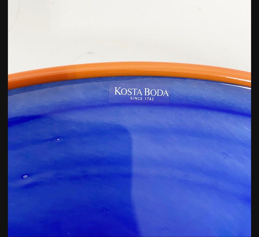 KOSTA BODA ガラスプレートMartti Rytkönen 33cm