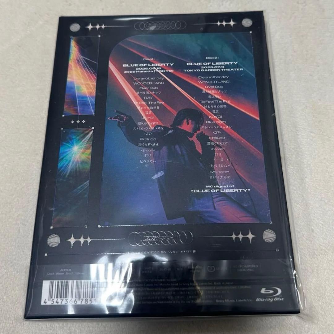 京本大我 BLUE OF LIBERTY LIVE TOUR 2025 初回盤