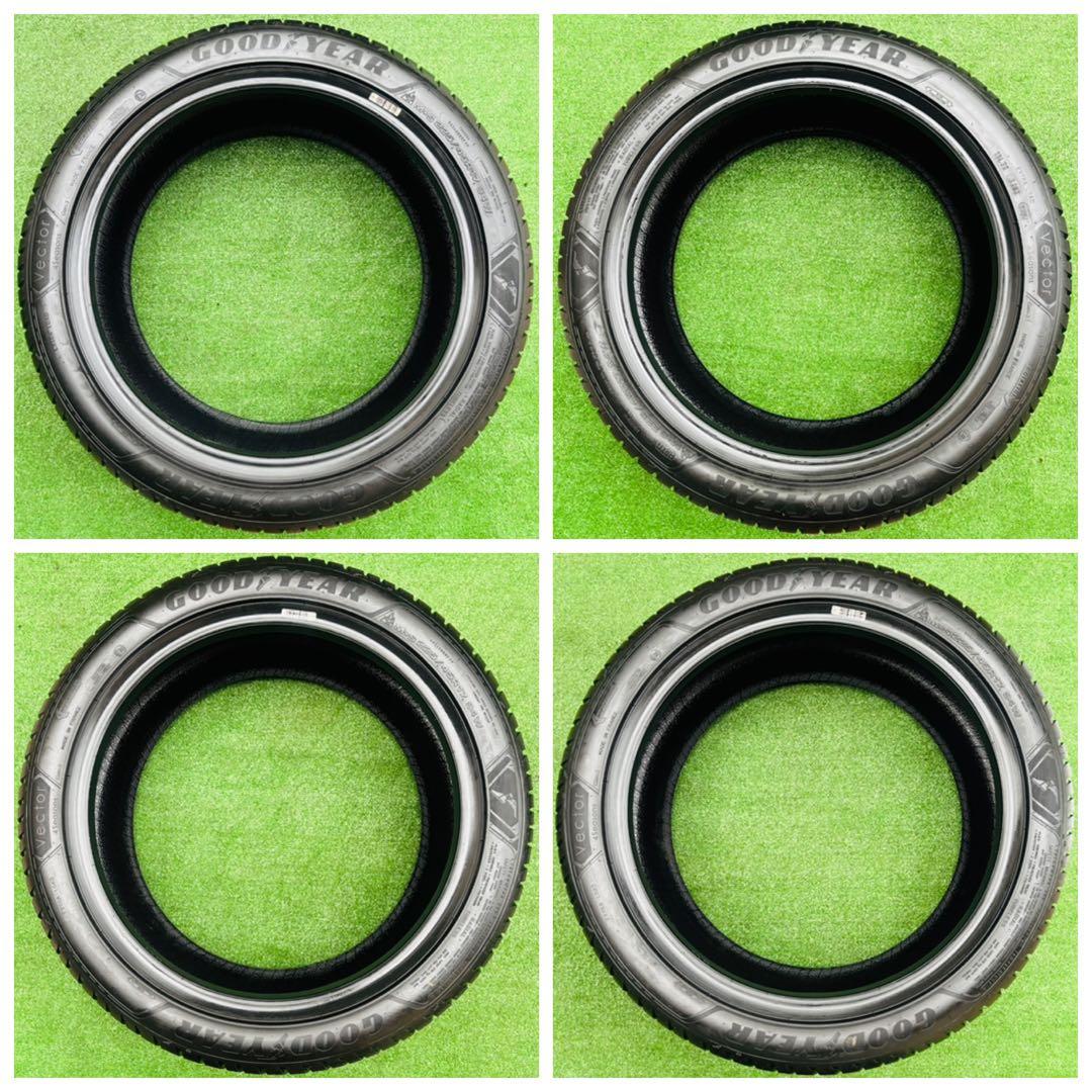 グッドイヤー ベクトル4シーズン. 225/45R17. 2024年フランス製。