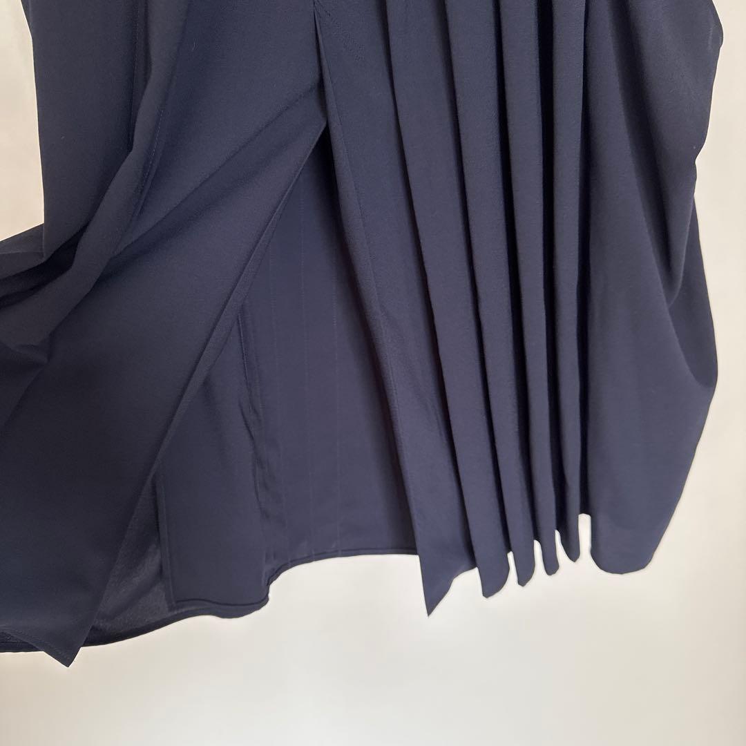 enfold connect-tac skirt 38ロングスカート Dネイビー