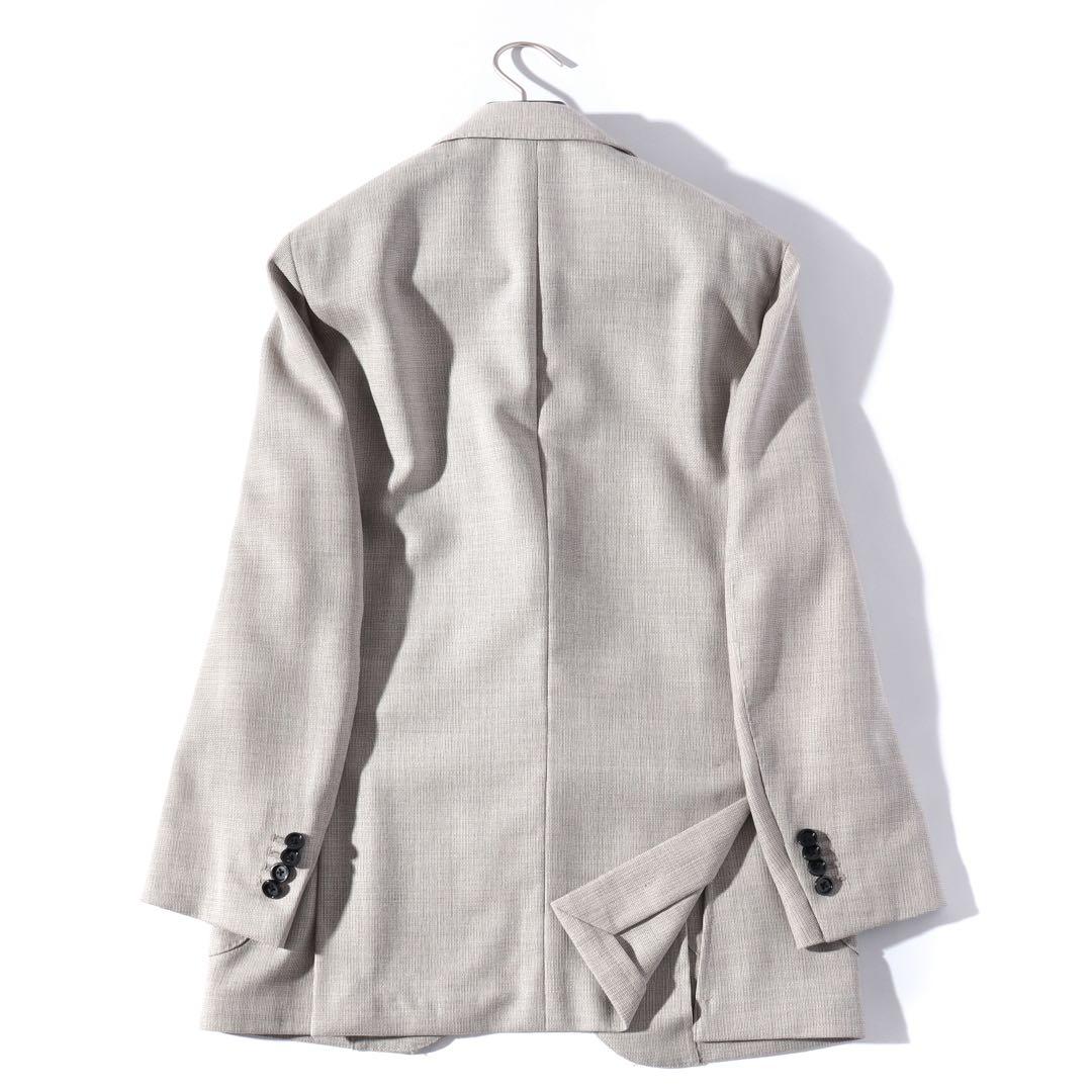 LARDINI ラルディーニ テーラード ジャケット ライトグレー 44 S