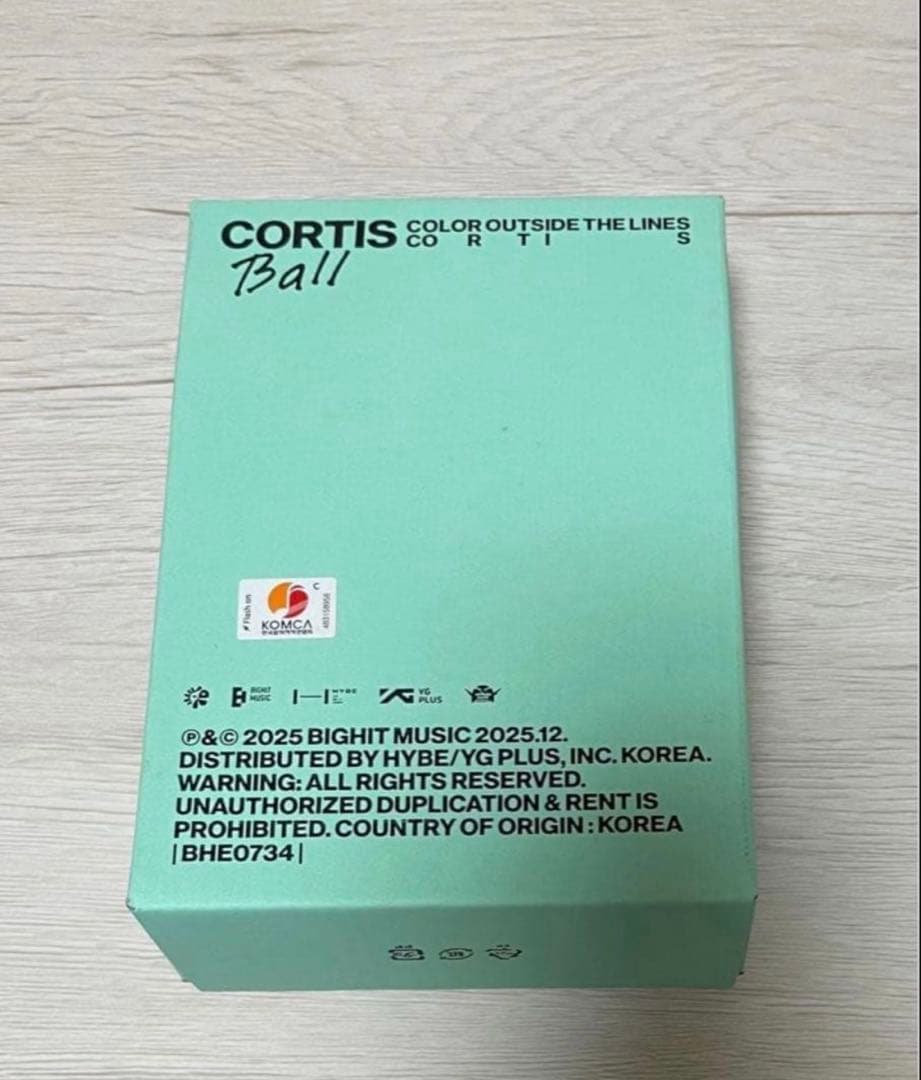 【開封済み】CORTIS Ballver. トレカ無し　正規品