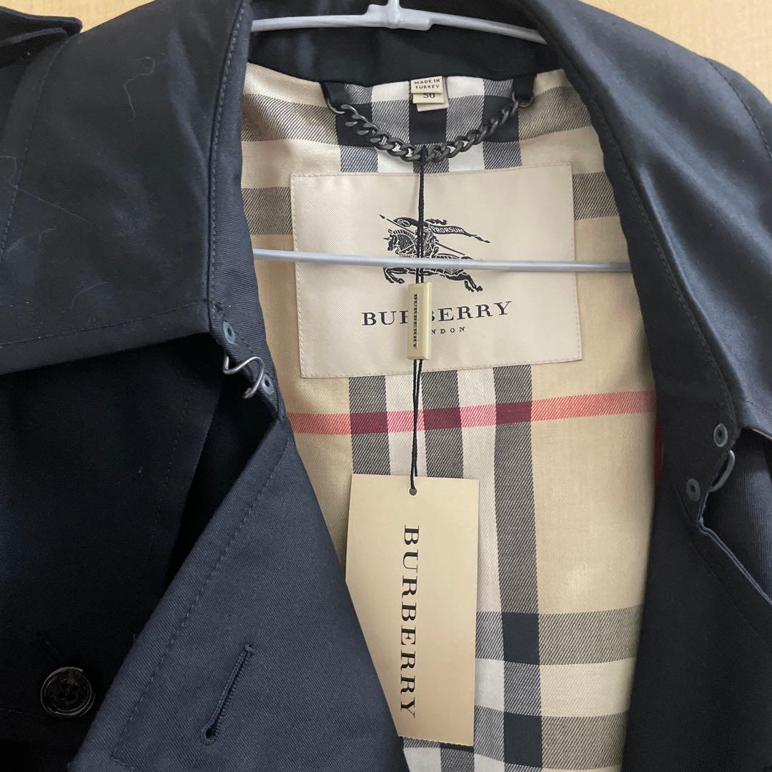 BURBERRY ブラック トレンチコート