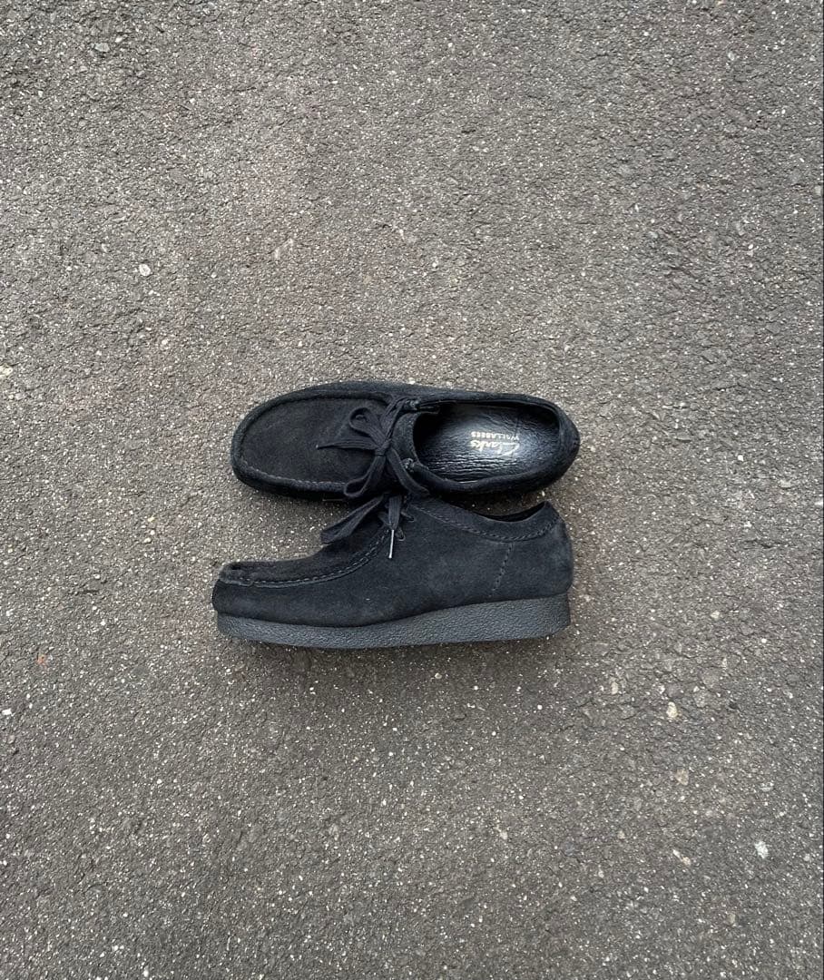 Clarks Wallabee EVO WPブラック