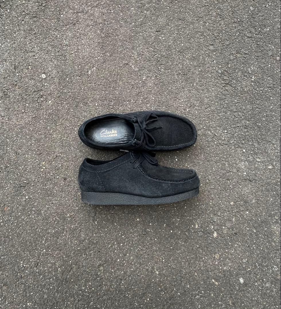 Clarks Wallabee EVO WPブラック