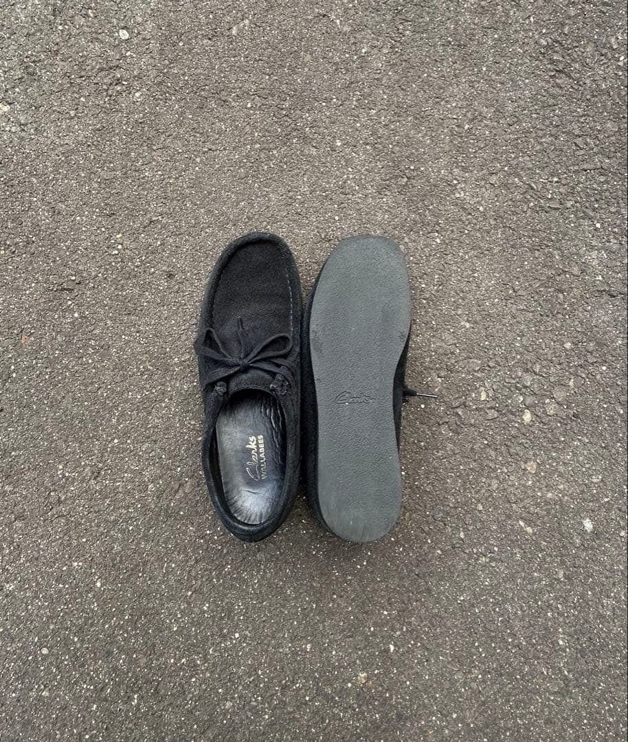 Clarks Wallabee EVO WPブラック