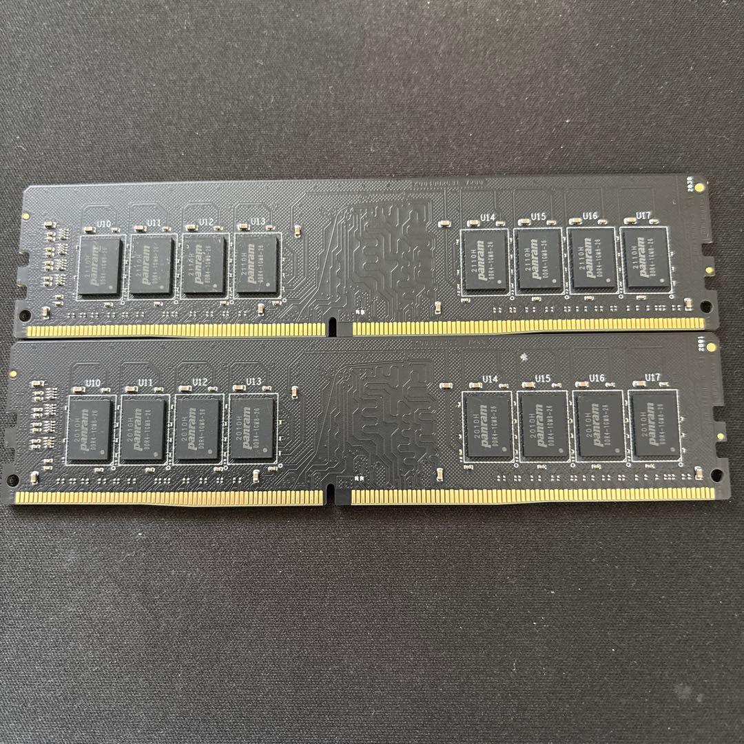 panram DDR4 2666 32GB（16GB×2枚）