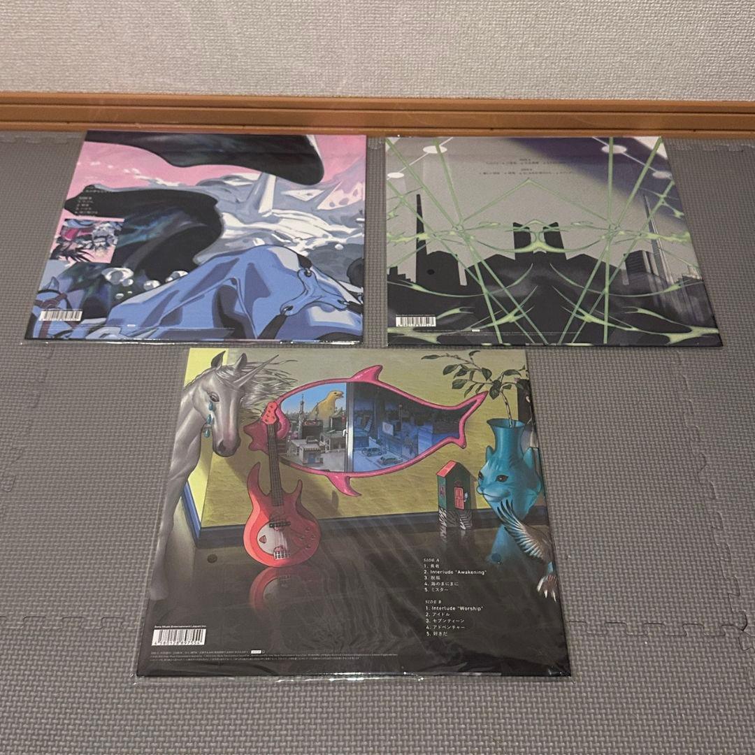 【新品】YOASOBI THE BOOK Ⅰ Ⅱ Ⅲ LP・レコード版 3点