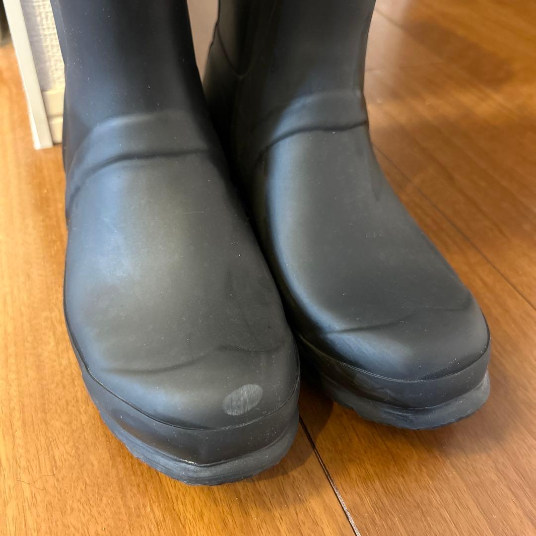 HUNTER ハンター レインブーツ UK5 US7 24cm 黒