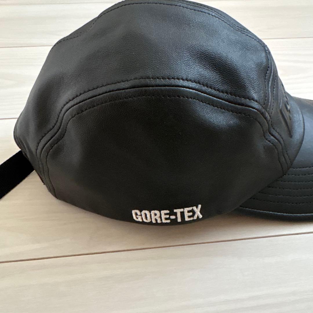 Supreme レザーキャップ　GORE-TEX