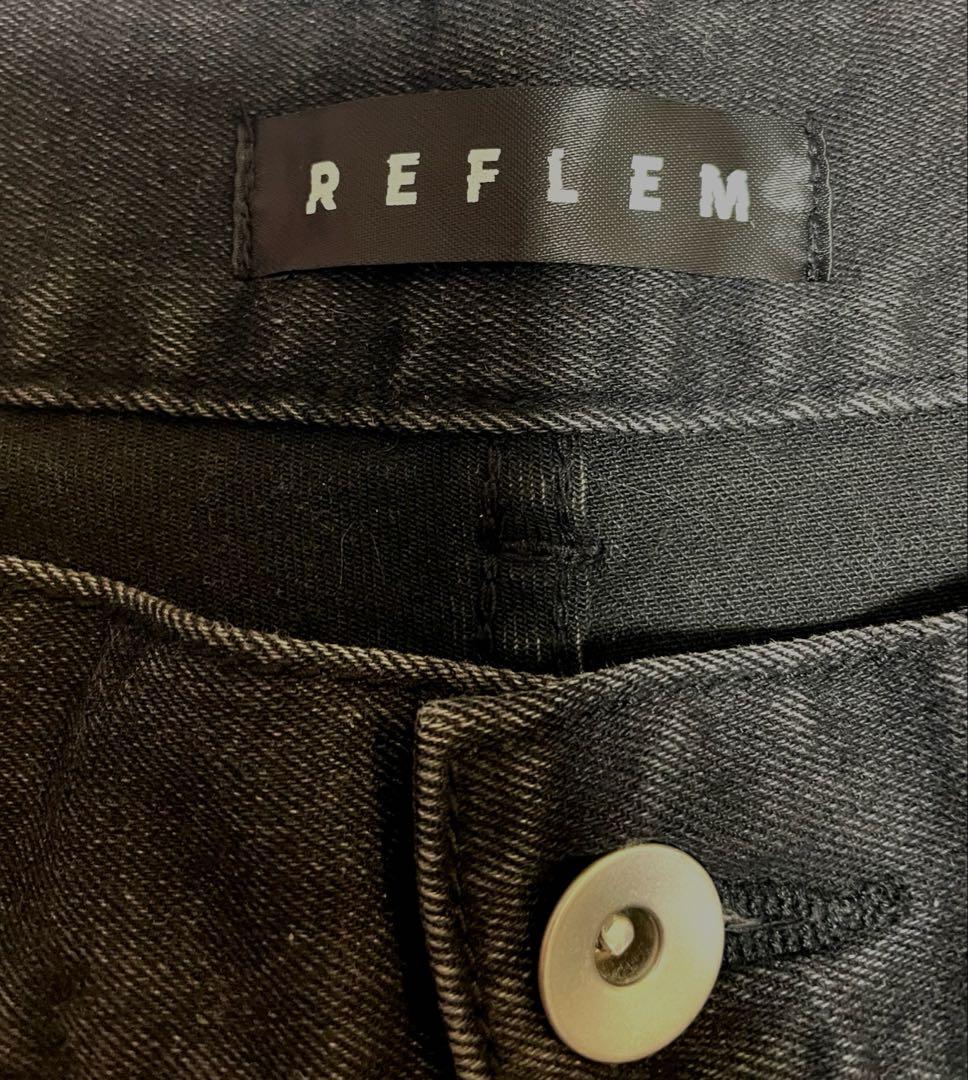 希少激レア‼️『REFLEM/レフレム』切替フレアデニムパンツ