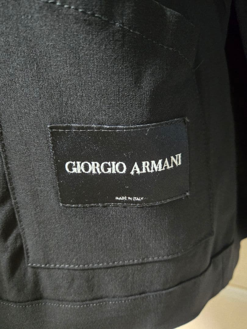 Giorgio Armani テーラードジャケット ブラック BORGO21