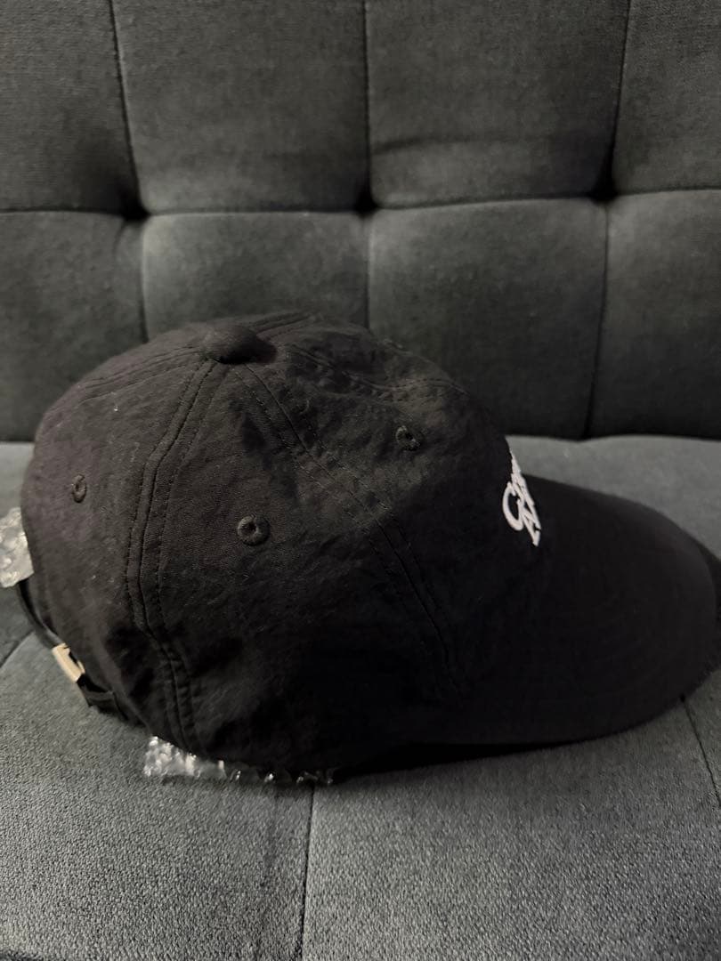 【BLACK 】ALOUND NYLON LOGO CAP ブラック