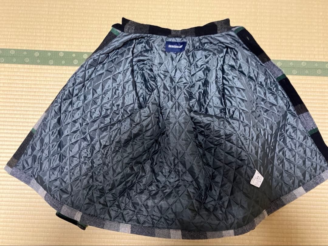 ディセンダント キルティングジャケット ウールジャケット シャツジャケット 2