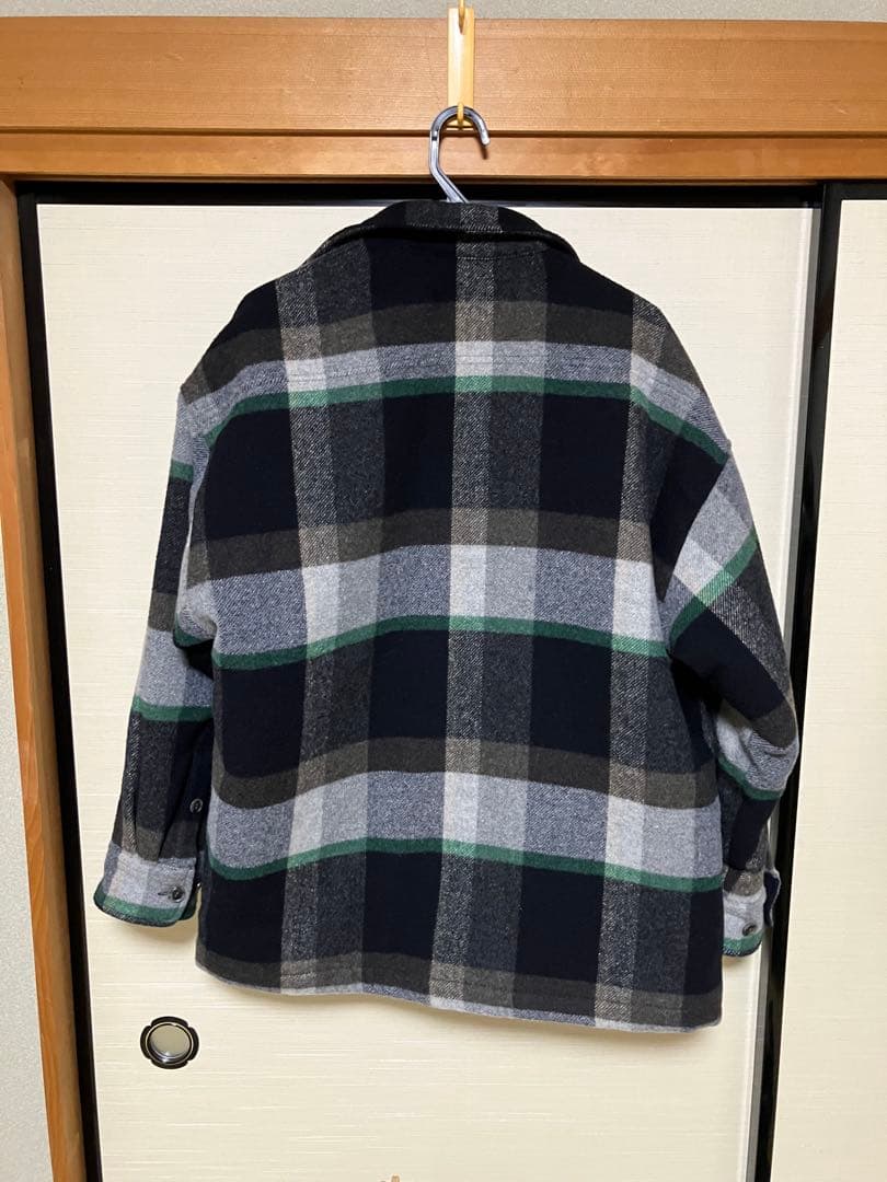 ディセンダント キルティングジャケット ウールジャケット シャツジャケット 2