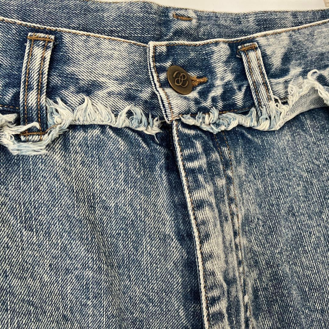 eaphi RUFFLE DETAIL DENIM PANTS サイズ1