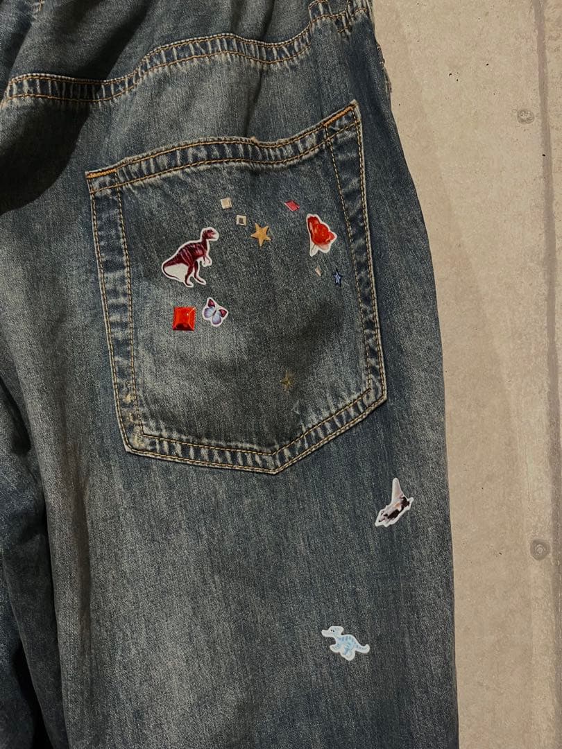 パンツ Maison MIHARA YASUHIRO sticker denim