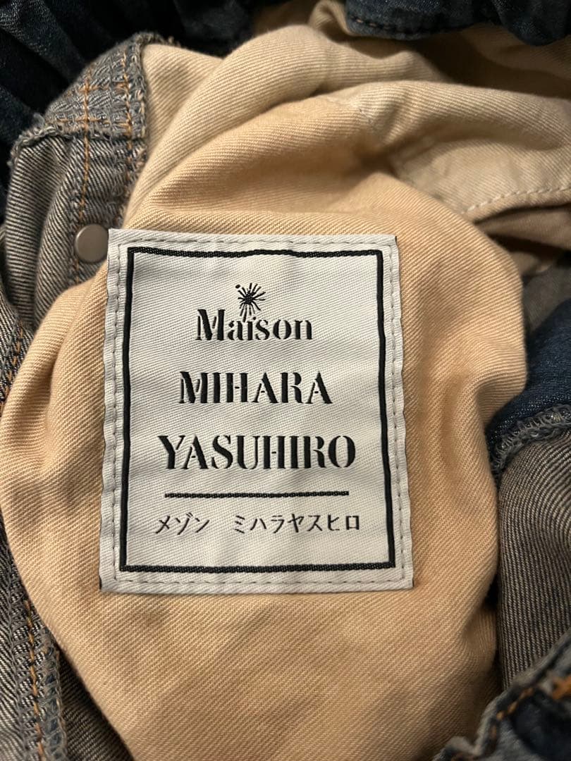 パンツ Maison MIHARA YASUHIRO sticker denim