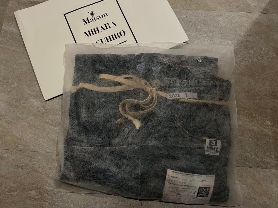 パンツ Maison MIHARA YASUHIRO sticker denim