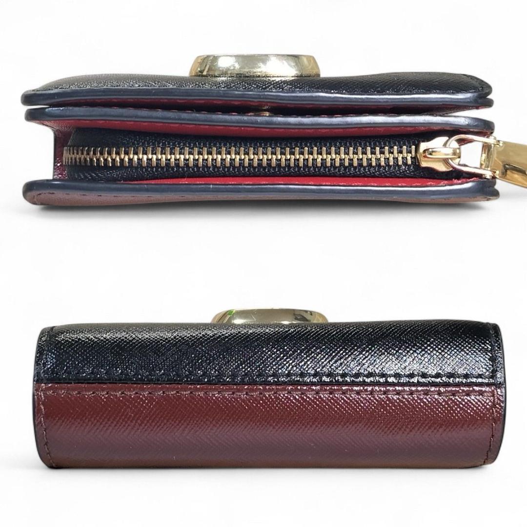 MARC JACOBS スナップショット マークジェイコブス 二つ折り財布
