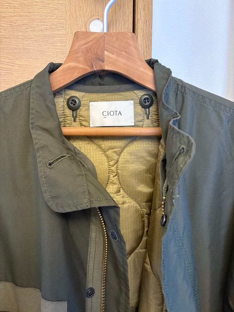 CIOTA (シオタ) M65フィッシュテールパーカー　サイズ4