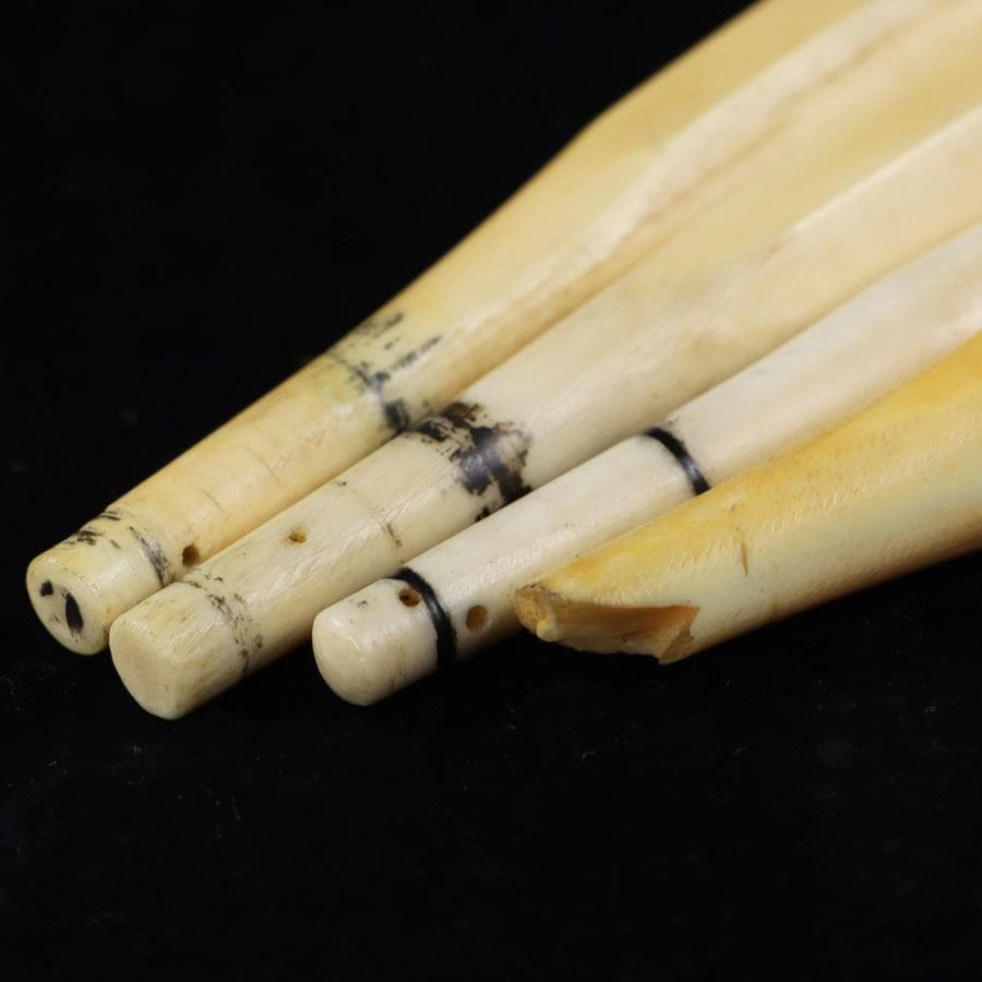 Y2892-20 高級 三味線用 糸巻き 4本セット 総重量99.8g
