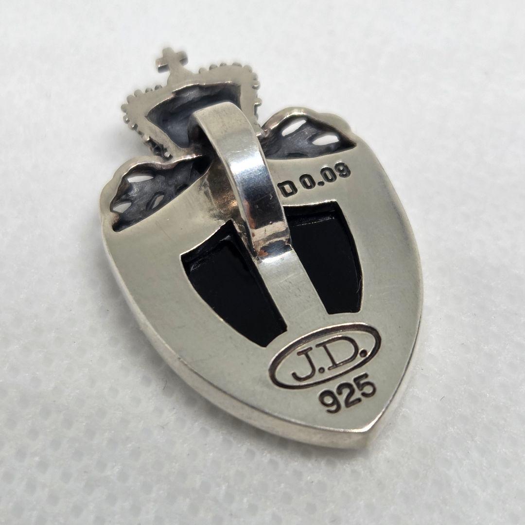 【チョイ傷特価】JUSTIN DAVIS CROWN SHIELD ペンダント