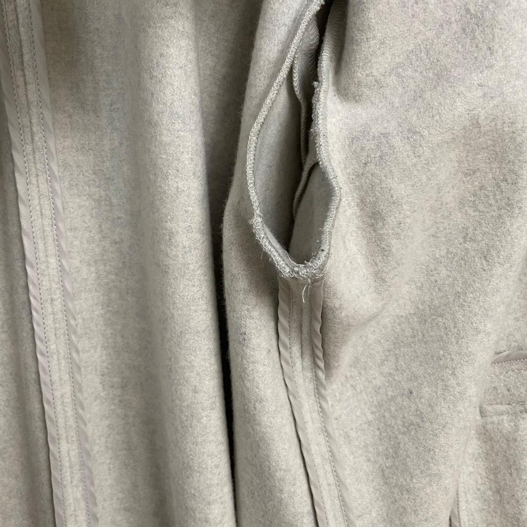 TO BE CHIC パール ノーカラー ロングコート