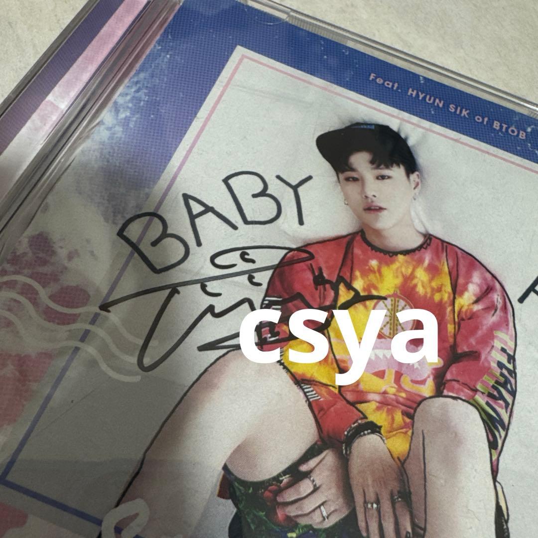 WOODZ スンヨン BABY RIDE 直筆サイン入りCD