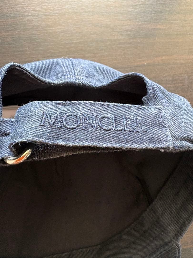 BACKDRAFTBEER_MONCLER ネイビー キャップ