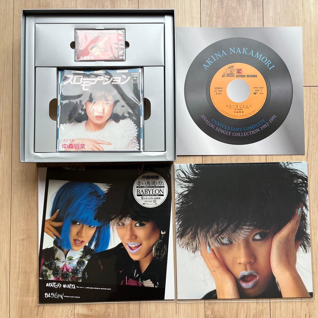 【未使用品】中森明菜 40周年 30枚組 アナログ BOX 完全予約生産限定