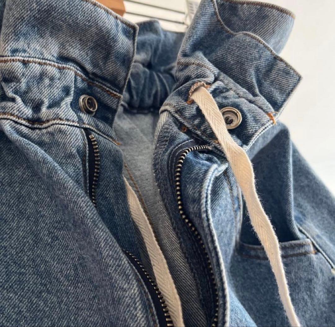 anuke アンヌーク　Waist Tuck Denim　38サイズ