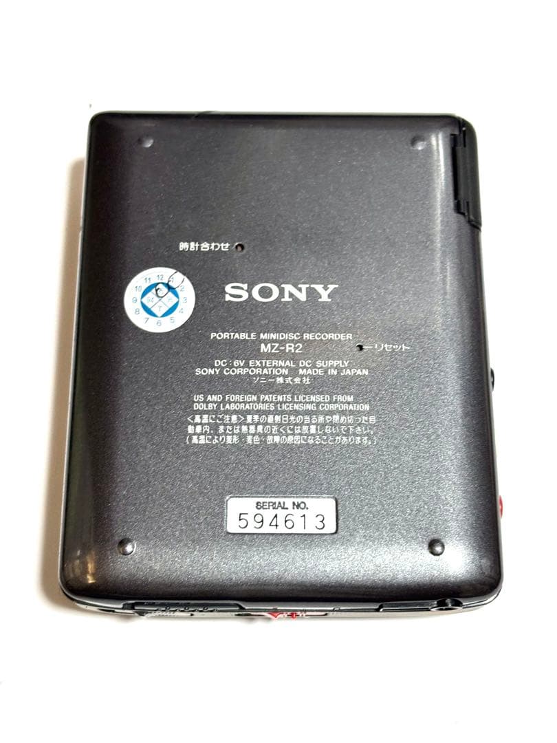 SONY MDレコーダー MZ-R2 ジャンク品 動作未確認