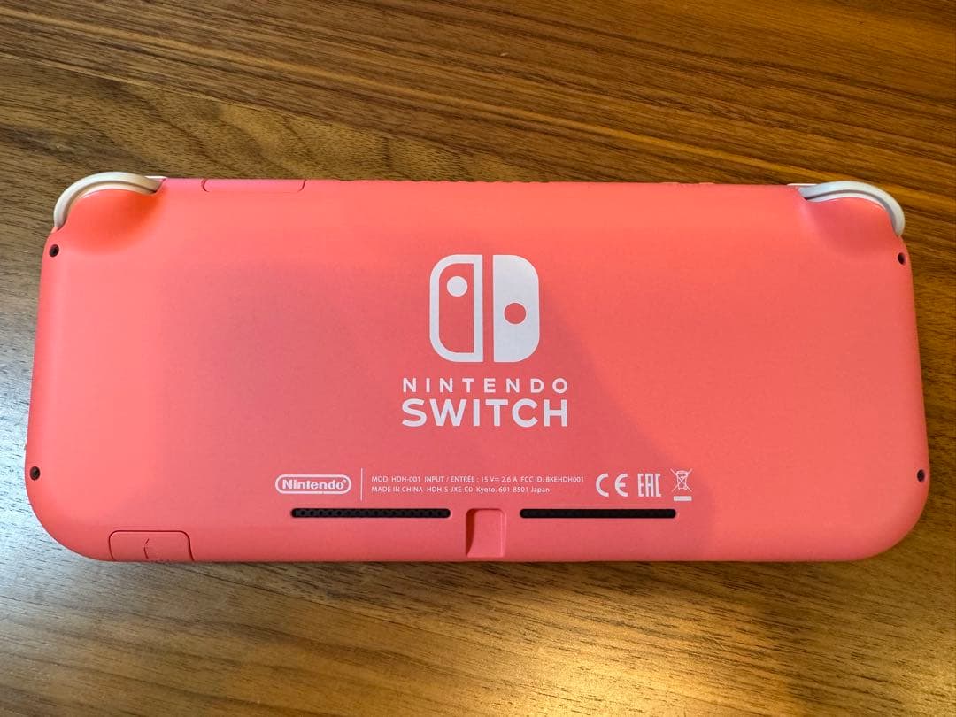 正規店購入Nintendo Switch Lite ピンク 本体 ACアダプター