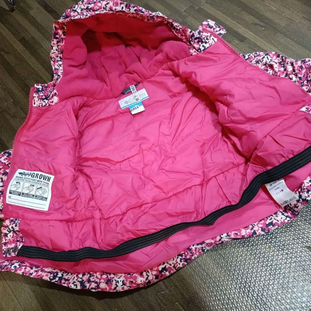 【美品】コロンビア　スキーウェア上下セット　100センチ　3T　女の子