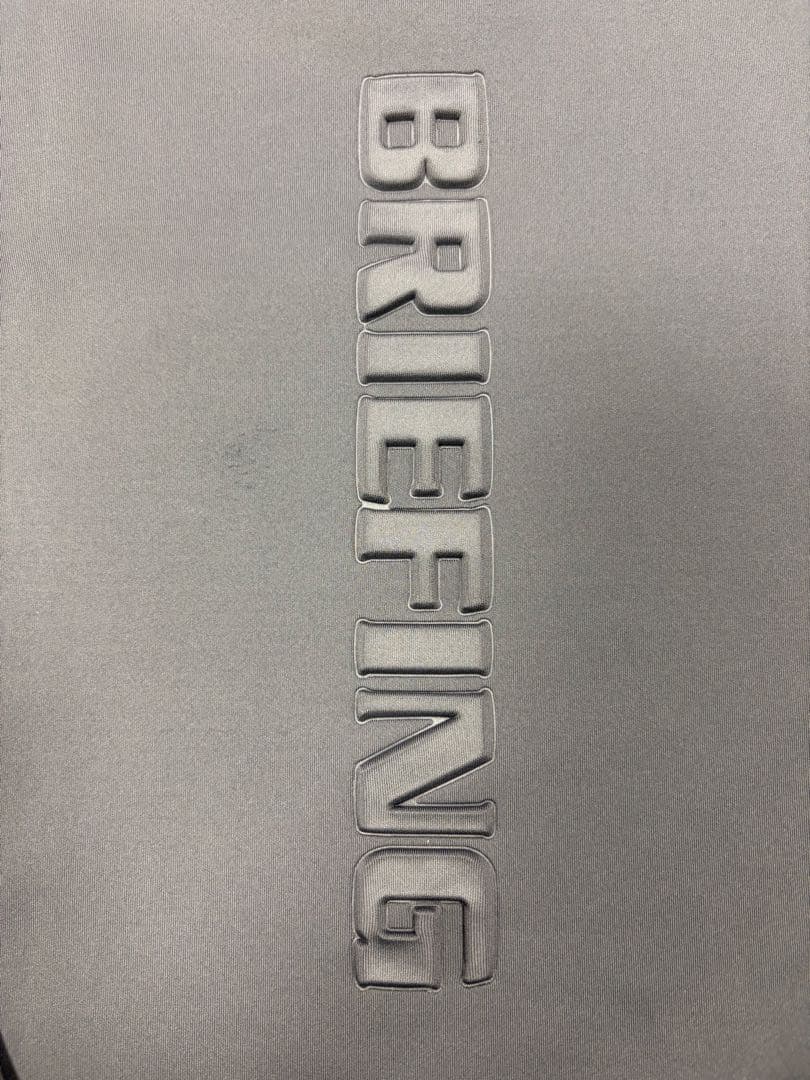 ブリーフィング 3DロゴBRIEFING 3D LOGO CREW NECK L