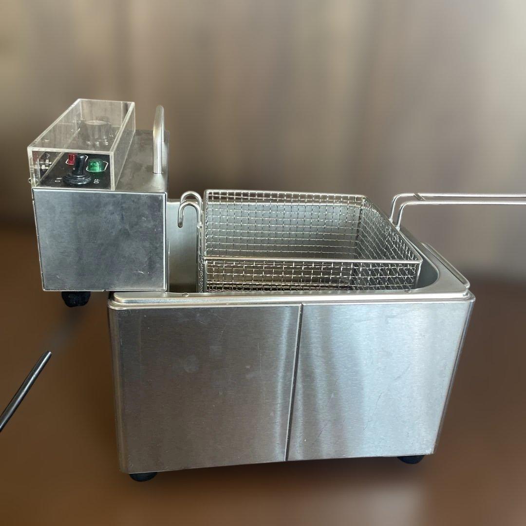 【2025年購入】TB卓上型電気フライヤー TBEF-7 テンポスバスターズ