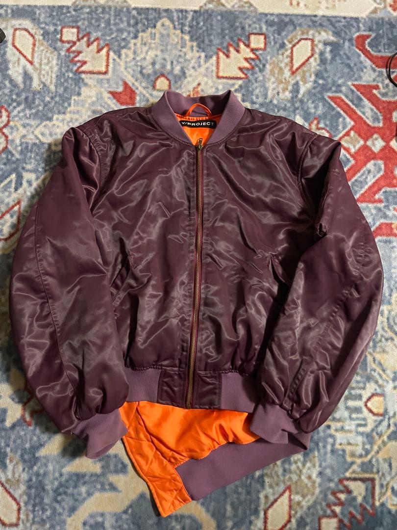 Y/PROJECT 17AW ma-1 変形　ボンバージャケット