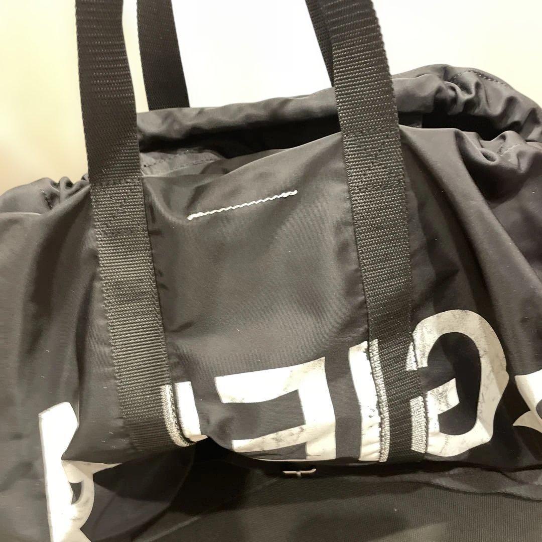 MM6 Maison MAREGLEA ボストンバッグ 黒　ショルダー　旅行