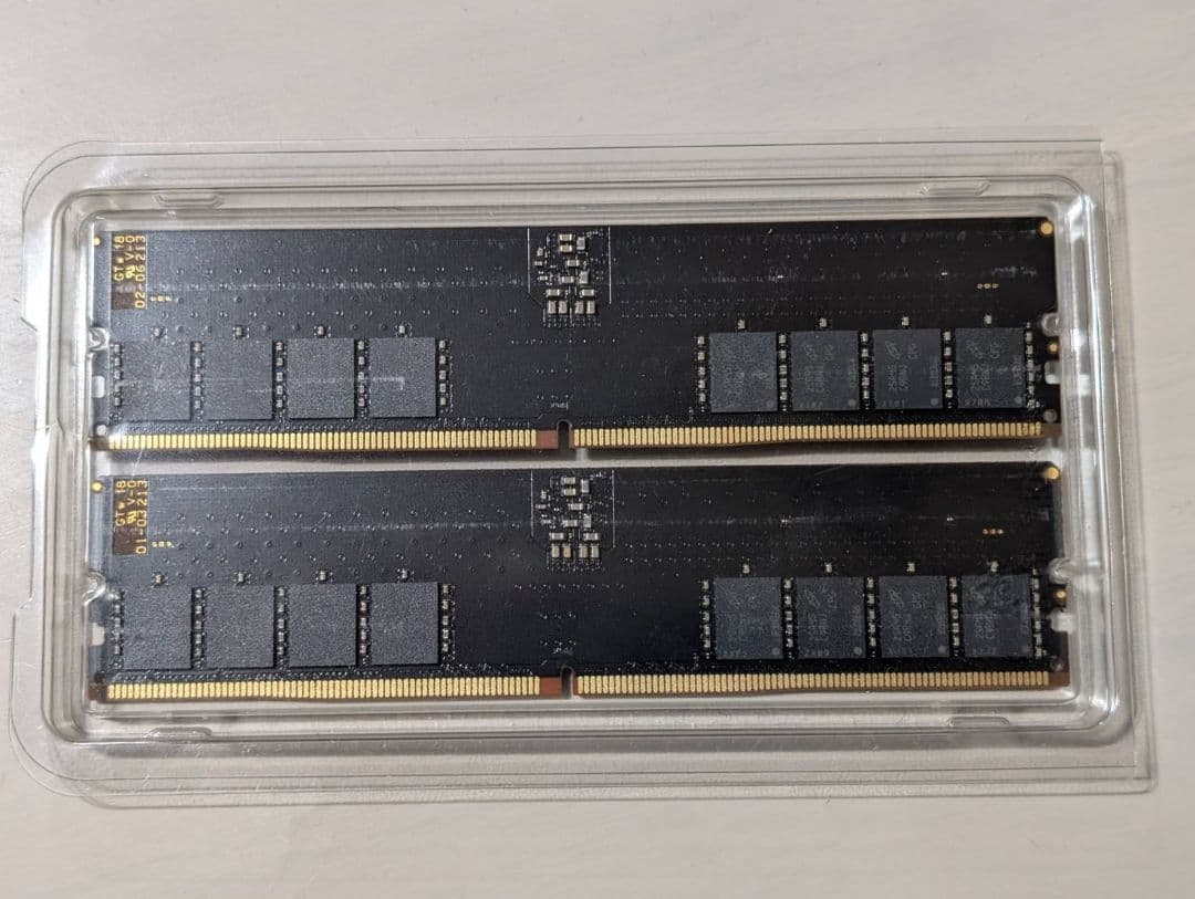 Crucial CT2K32G48C40U5 (DDR5 32GB×2)