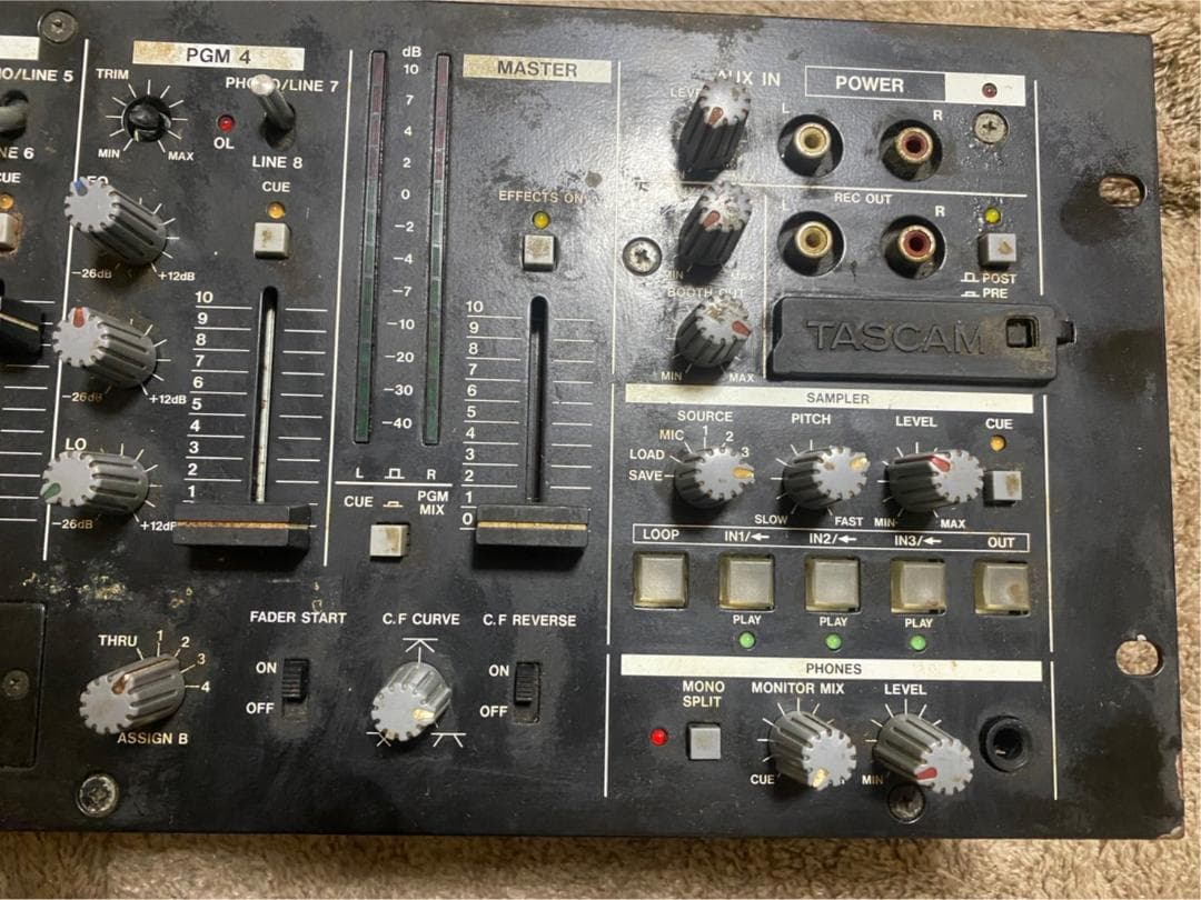 TASCAM X-17 PROFESSIONAL DJ MIXER ミキサー