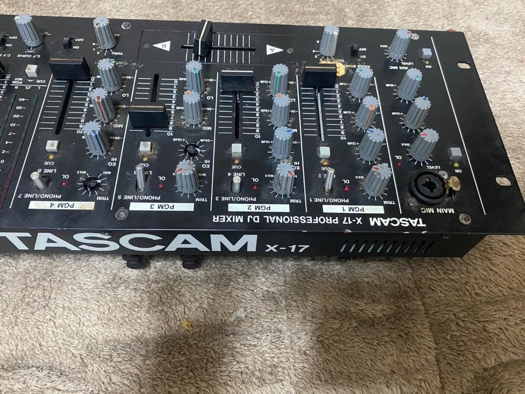 TASCAM X-17 PROFESSIONAL DJ MIXER ミキサー