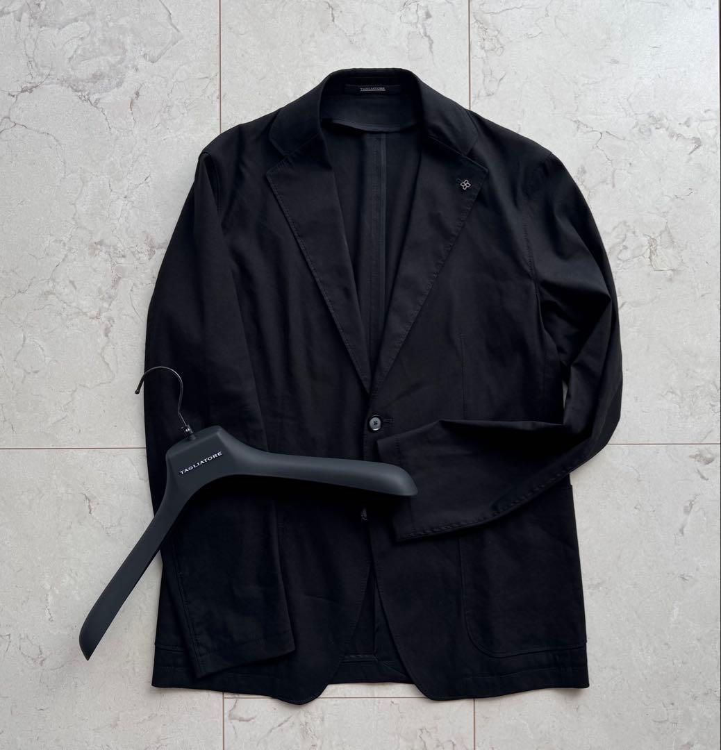 【極美品・未使用級】 TAGLIATORE タリアトーレ 3者混シャツジャケット