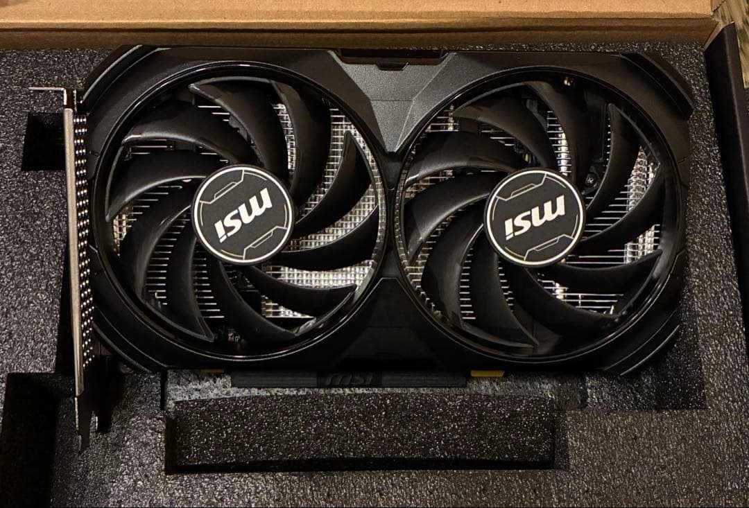 グラフィックボード・グラボ・ビデオカード MSI Geforce RTX 4060 ventus2x OC