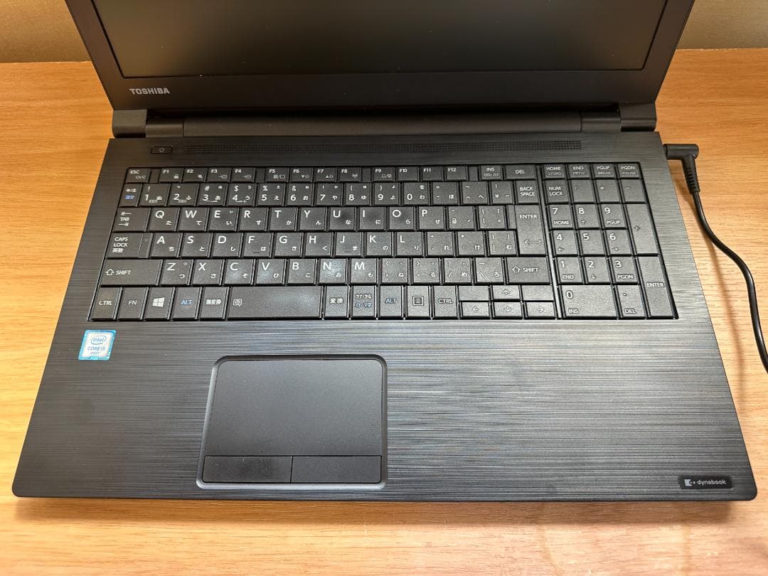 TOSHIBA ノートPC 15.6インチ ブラック すぐにご利用いただけます