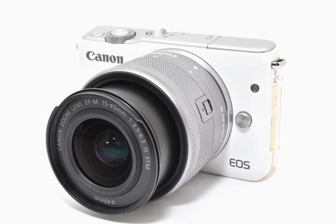 CANON　EOSM ホワイト　レンズセット