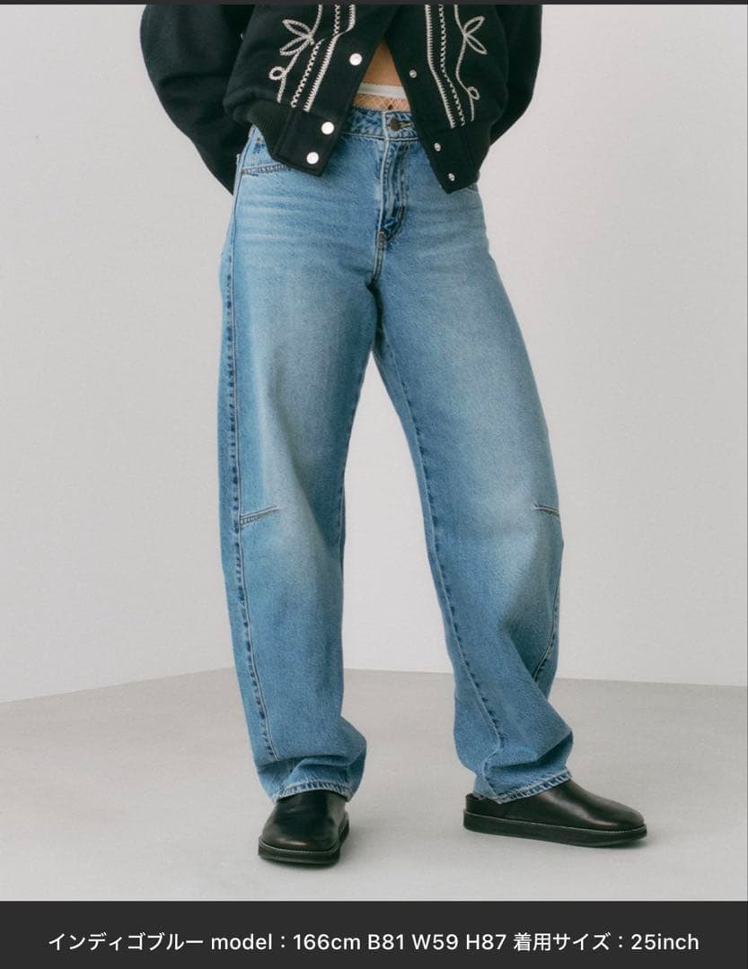 リーバイス BAGGY DAD バレルジーンズ　W28L32