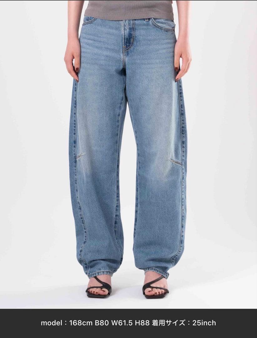 リーバイス BAGGY DAD バレルジーンズ　W28L32